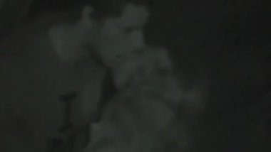 Nightvision couple public fuck