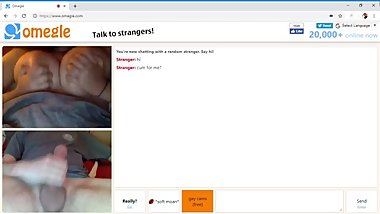 Cumming for a Busty Girl on Omegle