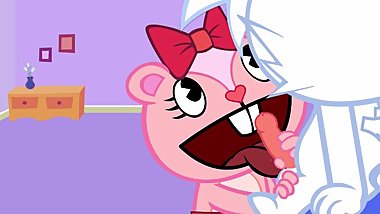 happy tree friends Giggles sucking her boyfriendâ€™s dick