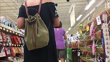 19yr old college girl upskirt at craft store