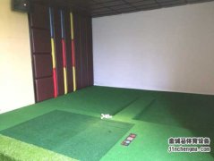 湖南省長沙縣某中學模擬高爾夫完工！