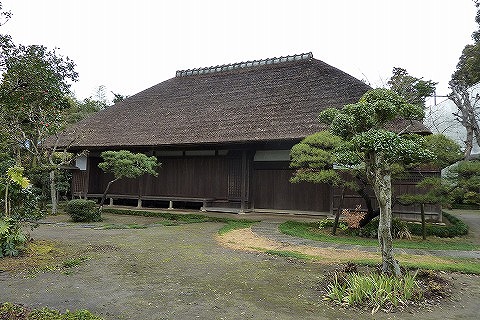 歌人伊藤左千夫の生家