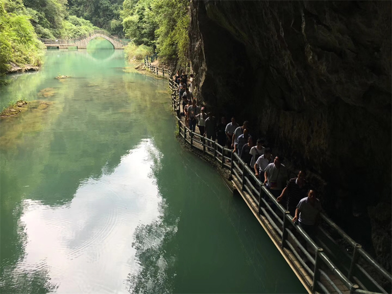 2018年遵義三河山園林春季團建活動