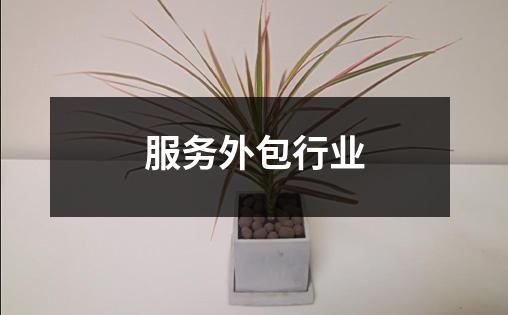 服务外包行业