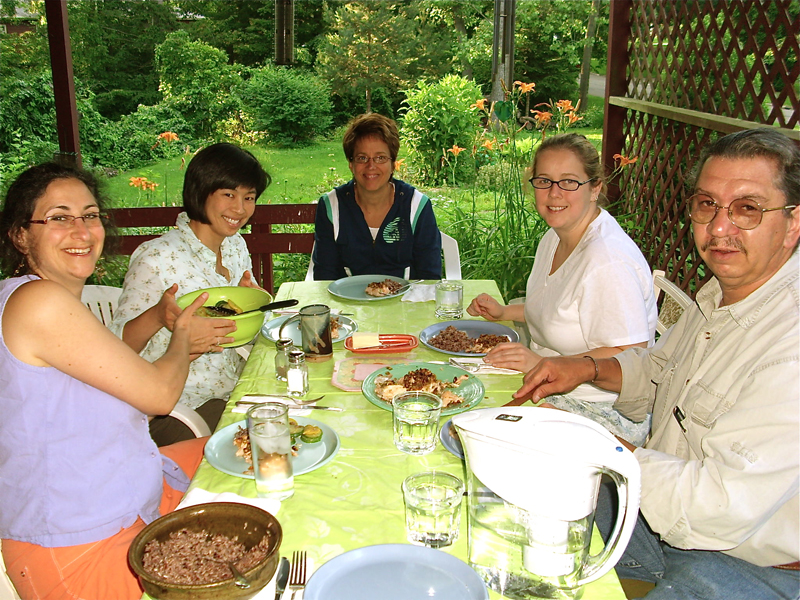 Picnic at Turtle Art Camp. Susan Shie 2012