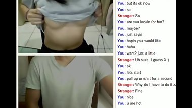 Asian Omegle 18+ amazing tits