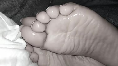 Husband's Foot Worship