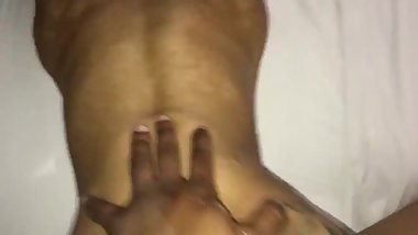 Horny slutty submissive teen takes BBC & facial