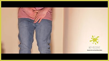 Rugby Lad wets his tight jeans: Trailer