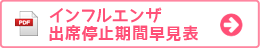 インフルエンザ出席停止期間早見表