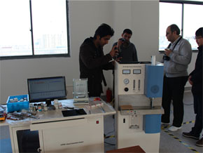 阿塞拜疆客户上门学习安装