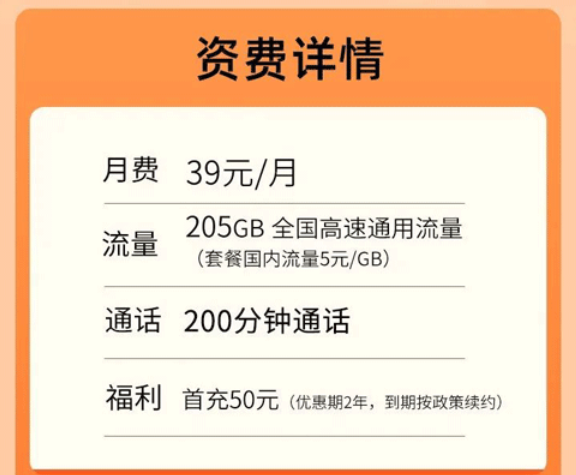 可赠送会员的流量卡|联通优享会员卡39元包205G通用+200分钟免费通话