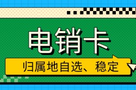 销售人员办理电销卡进行外呼的原因