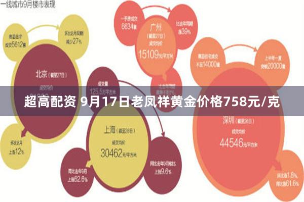 超高配资 9月17日老凤祥黄金价格758元/克