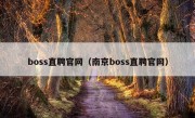 boss直聘官网（南京boss直聘官网）