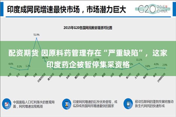 配资期货 因原料药管理存在“严重缺陷”，这家印度药企被暂停集采资格