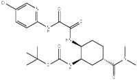 [(1R,2S,5S)-2-[[2-[(5-氯吡啶-2-基)氨基]-2-氧代乙?；鵠氨基]-5-(二甲基氨基羰基)環(huán)己基]氨基甲酸叔丁酯