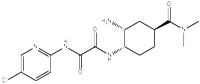N1-[(1S,2R,4S)-2-氨基-4-[(二甲基氨基)羰基]環(huán)己基]-N2-(5-氯-2-吡啶基)草酸二酰胺