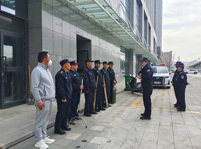 警民聯動 共建和諧——安佳大廈北園春欣盛物業聯合196警務站開展應急