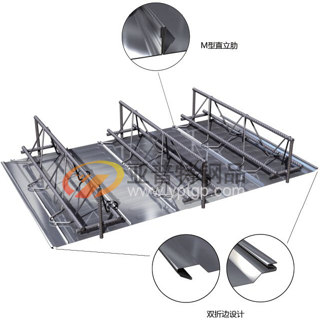 钢筋衔架楼承板在建筑中有什么作用，体现在哪里？