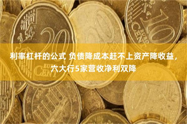 利率杠杆的公式 负债降成本赶不上资产降收益，六大行5家营收净利双降