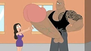 The rock fuck hardcore cartoon