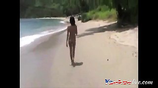 Amateur nude Public