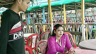 Desi Bengali wife Dating sex with husband friend! Cuckold Sex