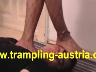 Goddess dirt with enticing Lady from Trampling Austria