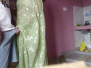 cute saree bhabhi gets naughty with her devar for rough and hard anal sex after ice massage on her back