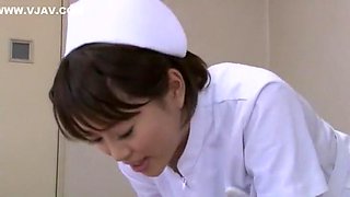 Fabulous Japanese whore Reiko Nakamori, Aya Sakuraba, Yu Kawakami in Crazy Nurse JAV movie