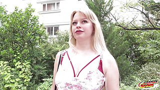 German Scout - Curvy Miss Anna Lynx Pickup and Talk to Casting Fuck