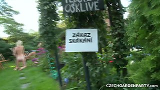 Czech Garden Party 2: Czech Pretty Girls and Big Cocks