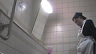 Toilet spy camera shot beautiful amateur asses close up