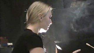 Britney Smoking