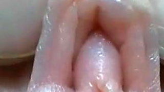 Mature clit close up