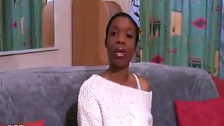 Ebony Slut Wants To Try Anal Banging