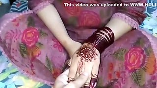 Desi Indian Bhabhi Became Hot As Soon As Dever Touched Her - With Hindi Audio