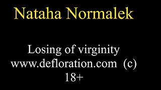 Nataha Normalek hot virgin hardcore defloration