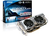 MSI N460GTX Hawk Plus GeForce GTX 460搭載 ビデオカード