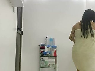 Nurse caught in doctor's office changing clothes