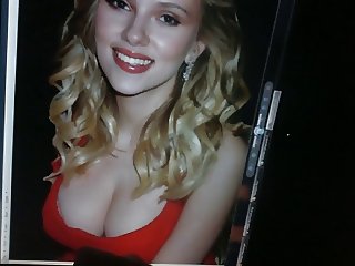 Scarlett Johansson Cum Tribute