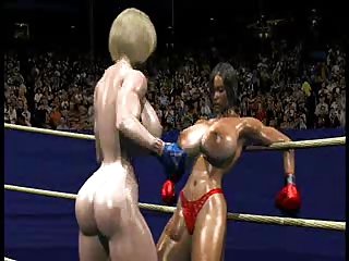 FPZ3D S vs G 3D Toon baku hantam Catfight Big Tits Satu - Sided