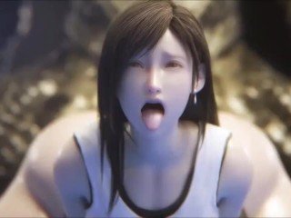 3D Tifa vs Monster