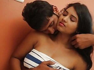 Indian couple have fun in bedroom