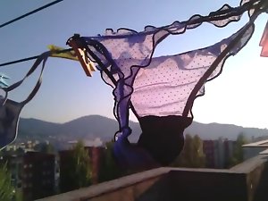 My sensual neighbor&#039;s thong