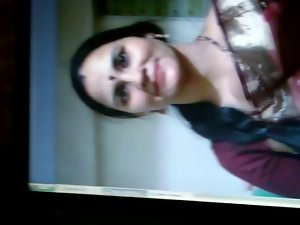 Cum Tribute to Sexual Seductive indian Aunty