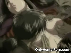 Hentai Lady Cum Covered!