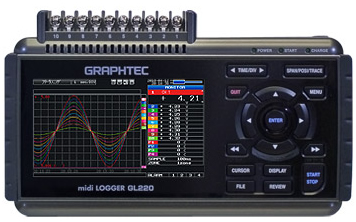 日本圖技midi LOGGER GL220 記錄儀