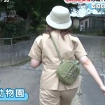 【女子アナ画像】日テレの合法口リｗｗｗ尾崎里紗アナのお尻ｗｗｗ